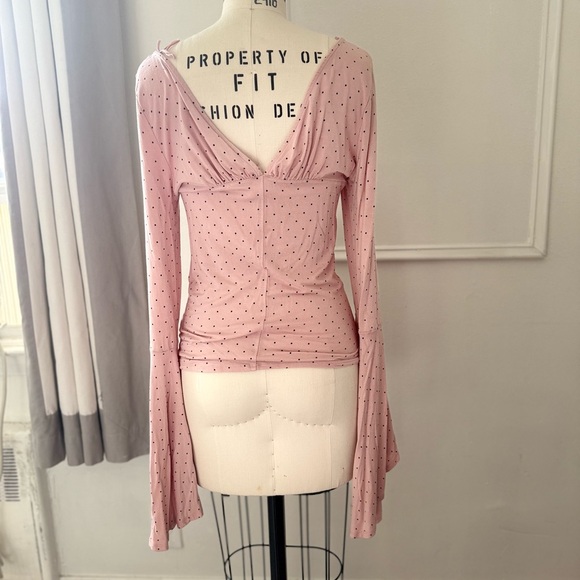 Free People Gray, Blue, and Pink Blouse Set - Picture 12 of 16